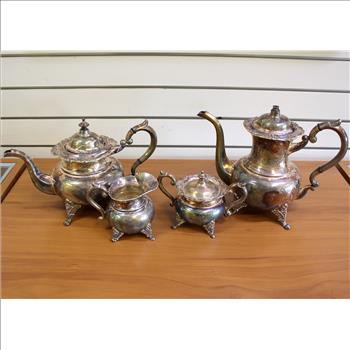 Antique Esquire Sterling Silver Coffee/Tea 4 Piece Service