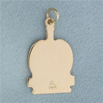 Bunker Hill Monument Charm or Pendant in 14k Yellow Gold
