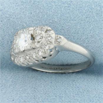 Diamond Engagement Ring in Platinum