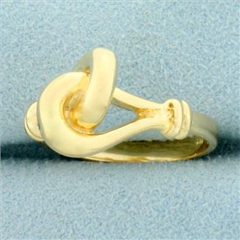 Love Knot Ring in 14K Yellow Gold