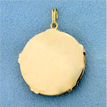 School Graduation Pendant or Charm in 14k Yellow Gold