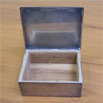Tiffany and Co. Cedar Lined Keepsake Box in .925 Sterling Silver