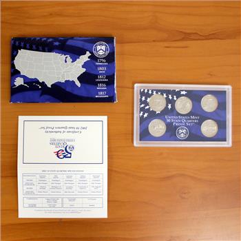 U.S. Mint State Quarters Coin Proof Set OGP COA