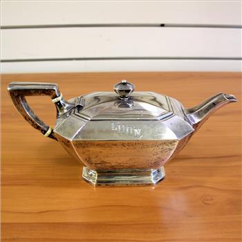 Vintage Gorham Fairfax Coffee and Tea 5 Piece Set in Sterling Silver