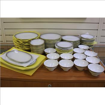 Vintage Rosenthal Century Modern Continental Elegance 93 Piece Porcelain China Set
