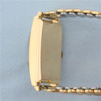 Vintage Womens Longines Watch In Solid 14k Yellow Gold Case