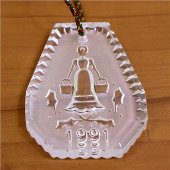 Waterford Crystal 1991 Twelve Days of  Christmas Ornament