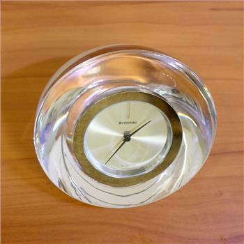 Waterford Eclipse Crystal Clock