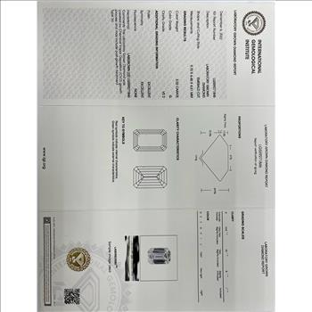 3.02CT VS2 - G LAB GROWN DIAMOND WITH IGI REPORT