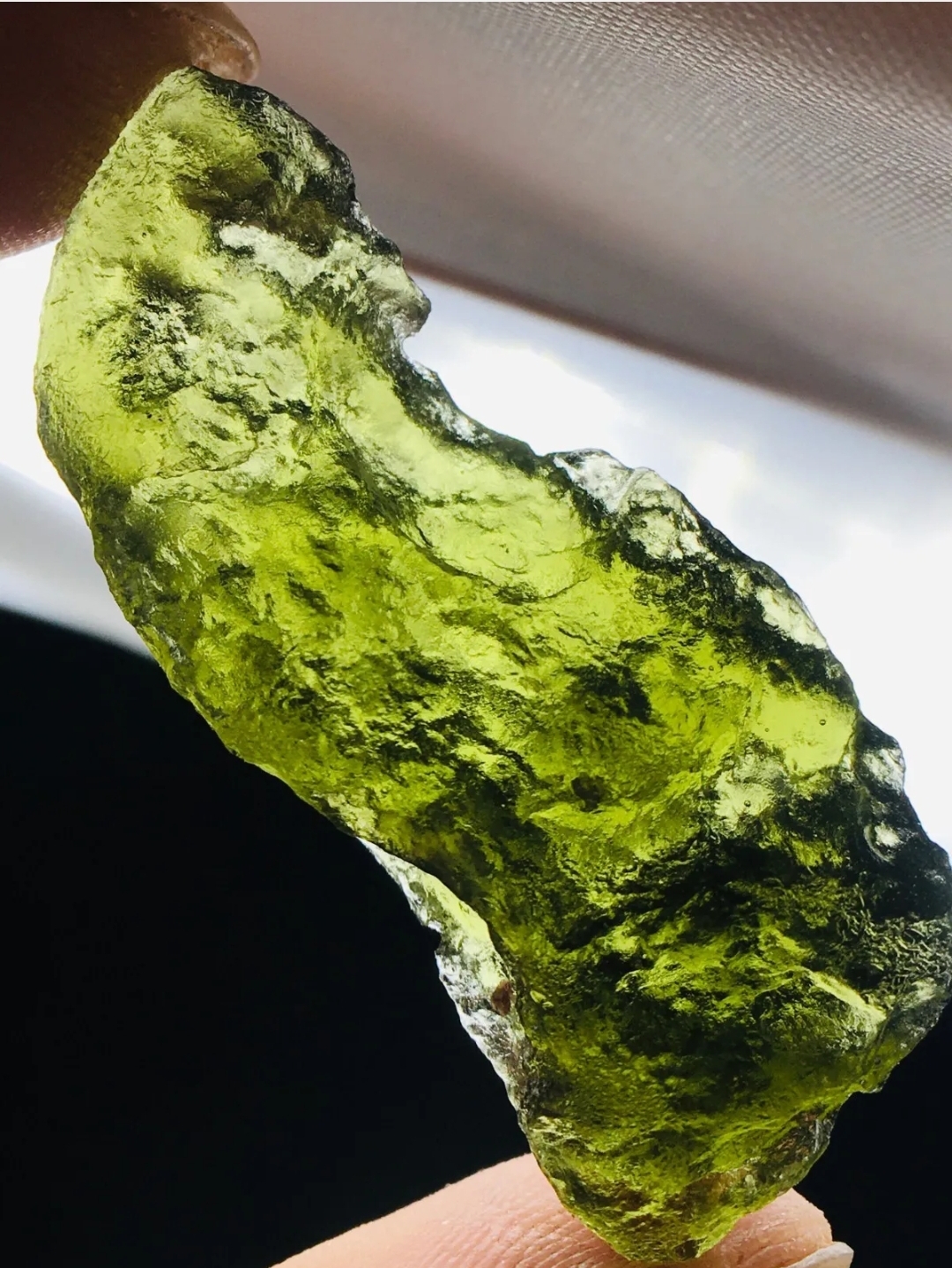 Real Moldavite Crystal The Mystical Properties and Meaning Property Room