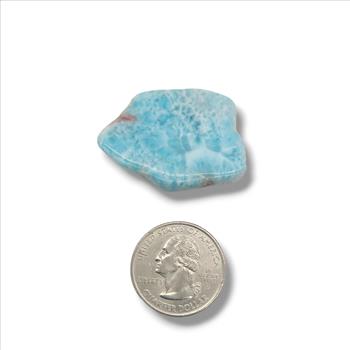 Polished Larimar Freeform from Dominican Republic