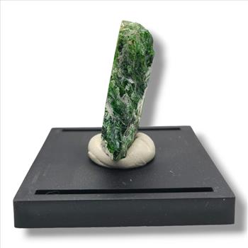 Polished Chromium Diopside Specimen from Russia