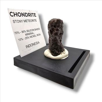 Chondrite Meteorite from Indonesia - Collector's Stony Meteorite