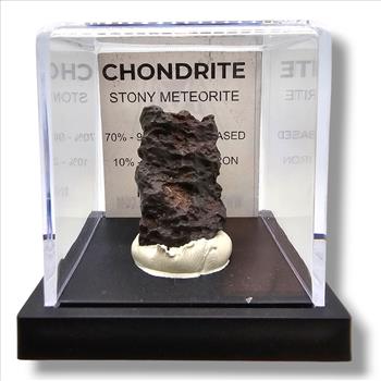 Chondrite Meteorite from Indonesia - Collector's Stony Meteorite