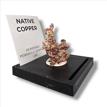 Native Copper from Keweenaw Peninsula, Michigan