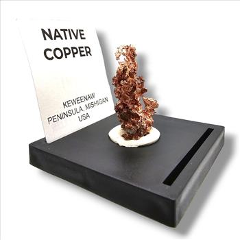 Natural Native Copper from Keweenaw Peninsula, Michigan