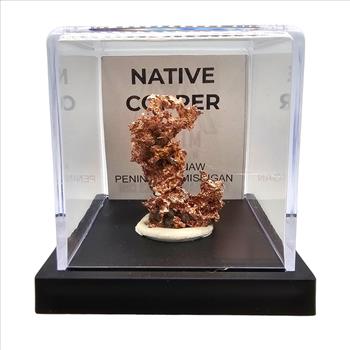 Natural Native Copper from Keweenaw Peninsula, Michigan