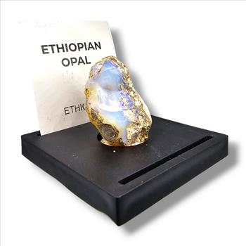 Stunning Ethiopian Opal - Your Hydrophane Gem from Ethiopia