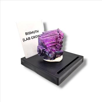 Stunning Lab Grown Bismuth Crystal - A Sculptural Metal Display