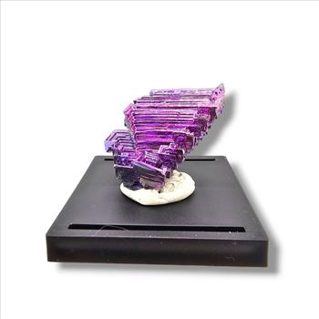 Stunning Lab Grown Bismuth Crystal - A Sculptural Metal Display