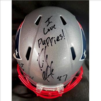 ROB GRONKOWSKI AUTOGRAPHED HELMET W/ INSCRIPTION 1 of 1