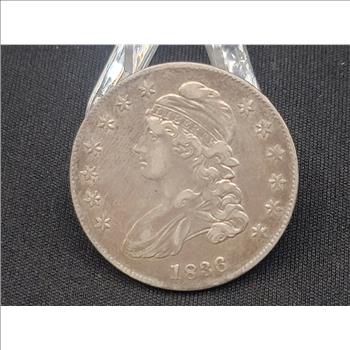 1836 Capped Bust Half Dollar