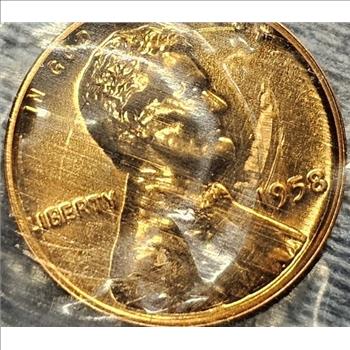 1958 DDO RD Penny ......UNCIRCULATED!!! STILL IN ORIGNAL  MINT PACKAGING!!!