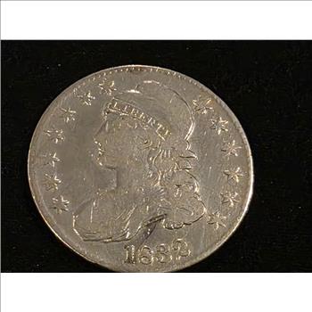 1832 Capped Bust Half Dollar