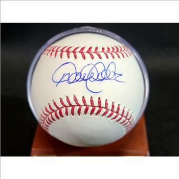 Derek Jeter Autograph Baseball