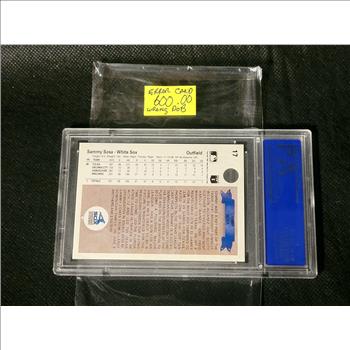 Sammy Sosa Star Rookie Error Card