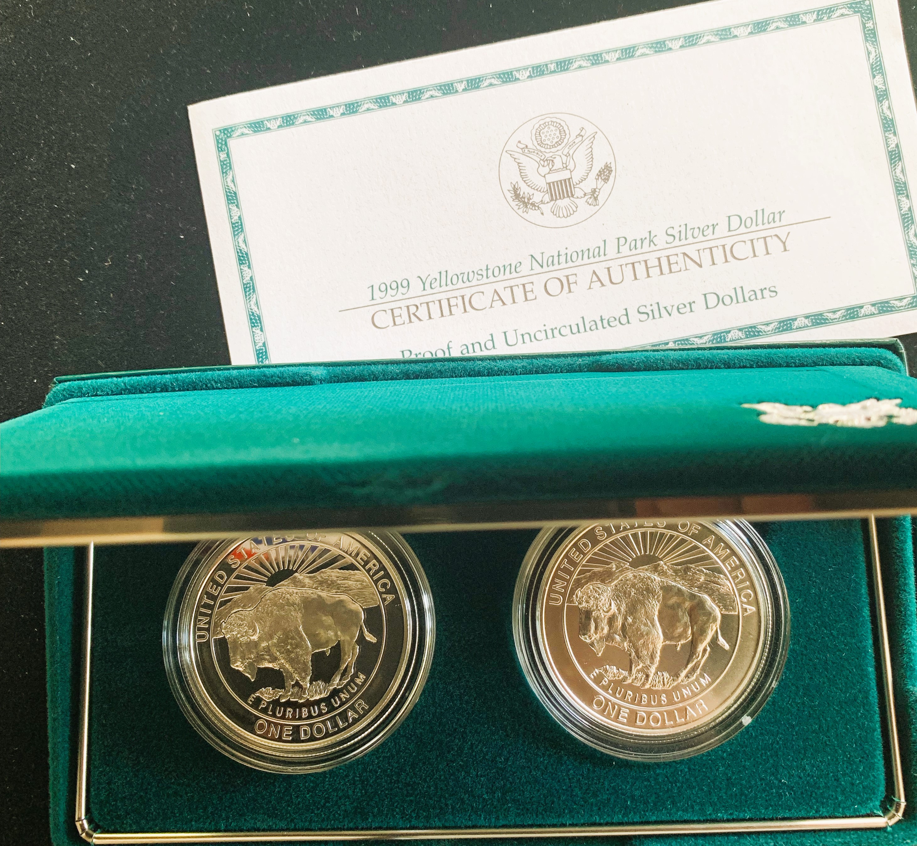 thumbnail image 2 of Lot Of 12 Assorted Uncirculated US Proof Coins – 1c, 5c, 10c, 25c From San Francisco Mint 2 of 5