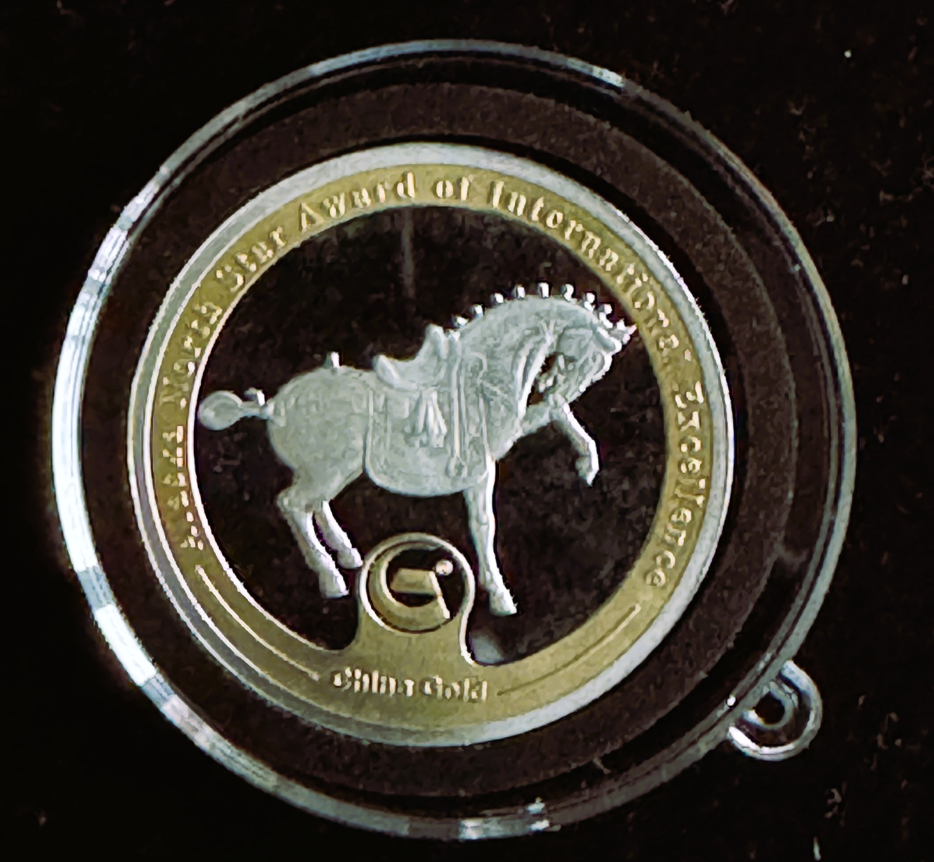 2015 JUNEAU ALASKA KEMSINGTON MINE, RARE, CHINA GOLD, 1oz SILVER PROOF-LIKE UNC COIN IN A CAPSULE