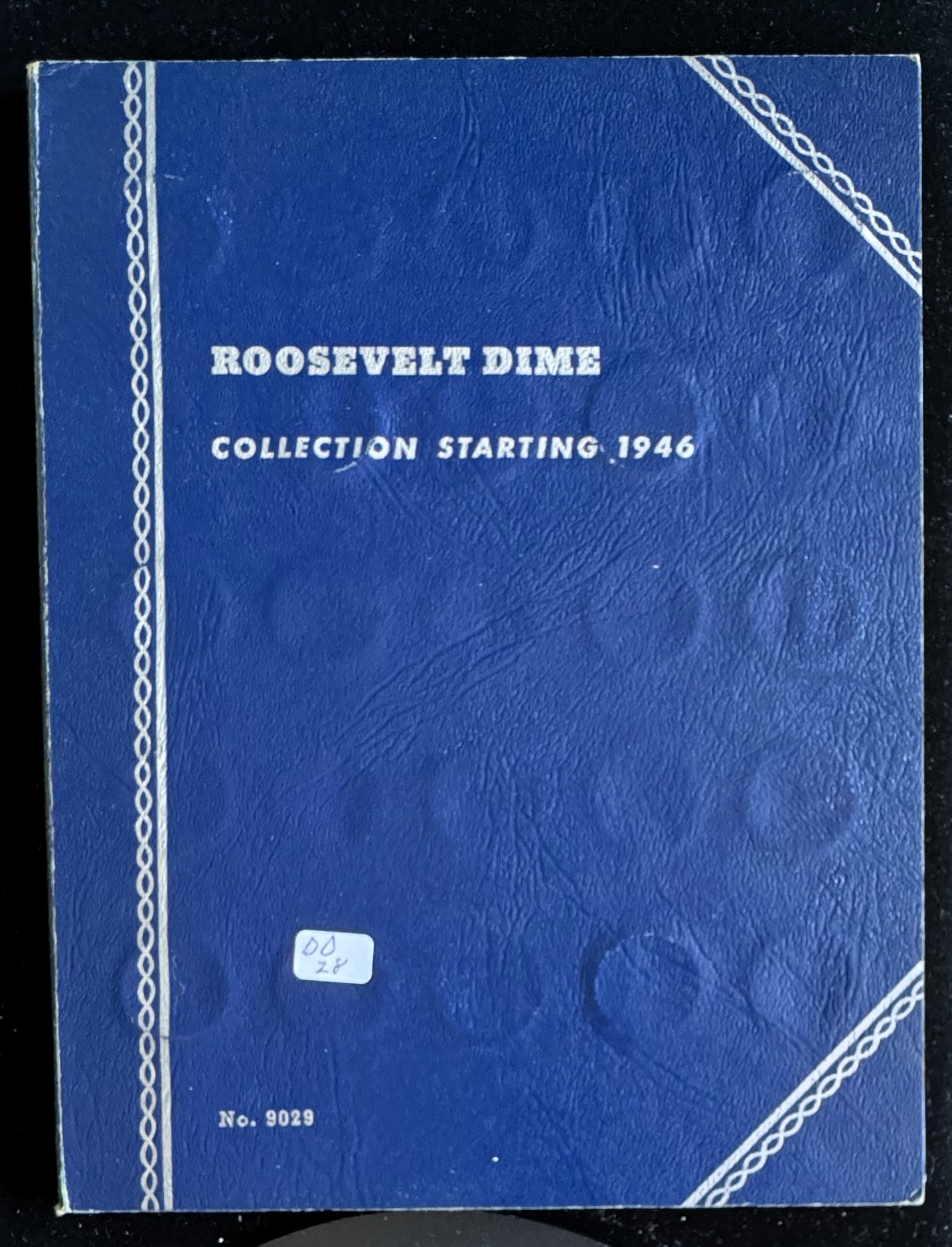1946- ROOSEVELT SILVER DIME (41) COIN INCOMPLETE IN A WHITMAN COLLECTION BOOK