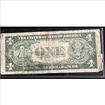 1935 C SERIES $1 DOLLAR SILVER CERTIFICATE 