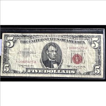 1963 SERIES $5 DOLLAR 