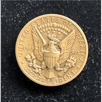 WILLIAM H TAFT BRONZE HIGH RELIEF UNC MEDAL , METALLIC ART CO, LIKE NEW IN ORIG BOX