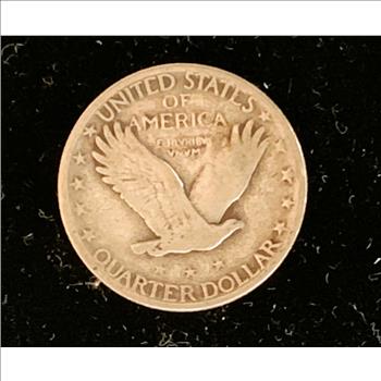 1928-S SILVER COIN STANDING LIBERTY QUARTER