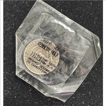 1980-P KENNEDY HALF DOLLAR, LITTLETON GRADED UNCIRCULATED, IN SEALED PKG