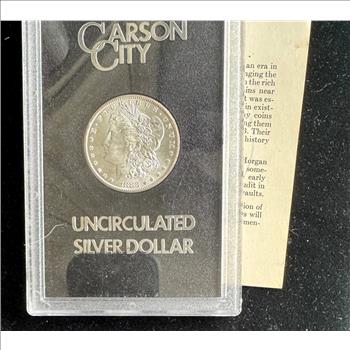 1883-CC GSA ISSUE HIGH GRADE COIN, US MINT OGP, SEALED CASE , COA