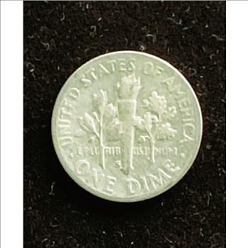 1950-S ROOSEVELT SILVER DIME (HARD TO FIND DATE) NICE BRIGHT SHINY CONDITION LOTS OF DETAIL 
