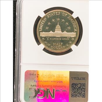 1989-S CONGRESS BICENTENNIAL, NGC GRADED PF 68 ULTRA CAMEO IN THE SLAB GEM COIN