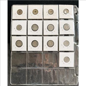 GRAB BAG VARIOUS WORLD COINS TOKENS ALL NICE