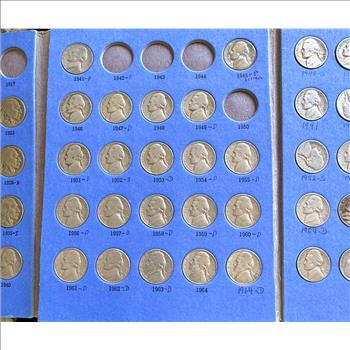 1913- ONE A YEAR INCOMPLETE NICKEL COIN COLLECTION IN A WHITMAN BOOK