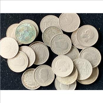 GRAB BAG WORLD COINS, TOKENS , ETC