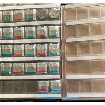 QUARTER COLLECTION, QUALITY COINS, 27 , A  GOOD START IN A REAL QUALITY COLLECTORS BOOK