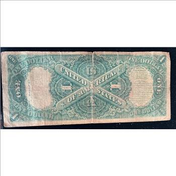 1917 SERIES $1 DOLLAR UNITED STATES NOTE,  WASHINGTON DC, LARGE SIZE RARE, IN SLEVE