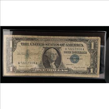 SILVER CERTIFICATE SERIES 1957 A ONE DOLLAR NOTE