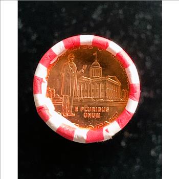 2009 P ROLL OF 50 LINCOLN CENT PROFESSIONAL LIFE, BRILLIANT UNCIRCULATED COINS