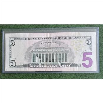 Series of 2013 $5 Star Note
