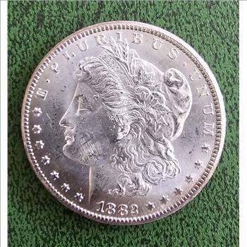 1882 CC Morgan Silver Dollar 
